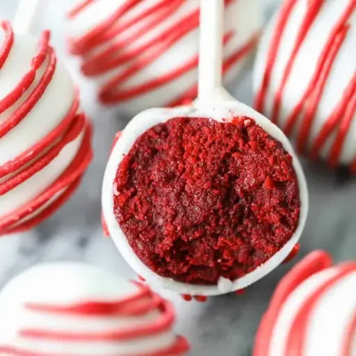 Red Velvet Cake Pops